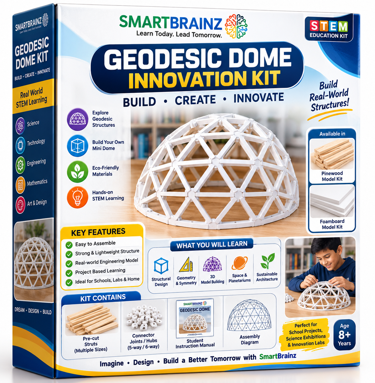 SMARTBRAINZ Geodesic Dome Innovation Kit