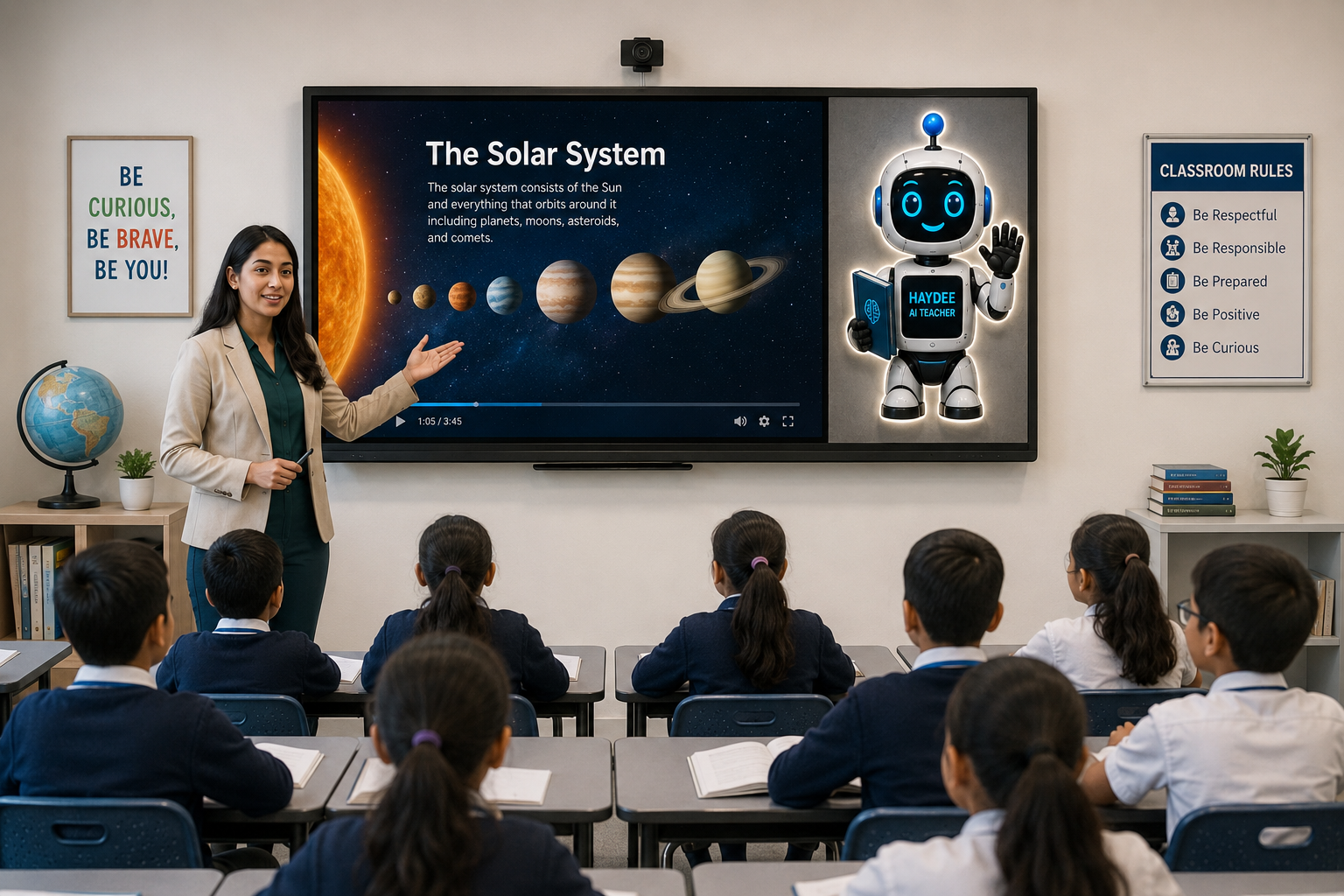 HAYDEE AI Classroom Installation