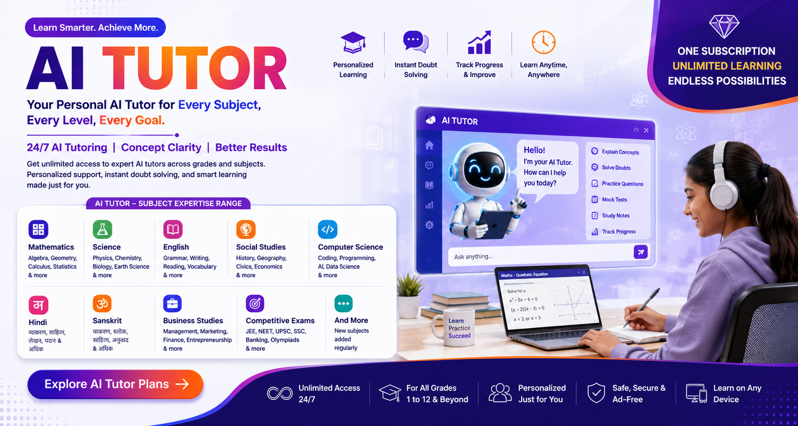 AI Tutor - Personalized AI Learning