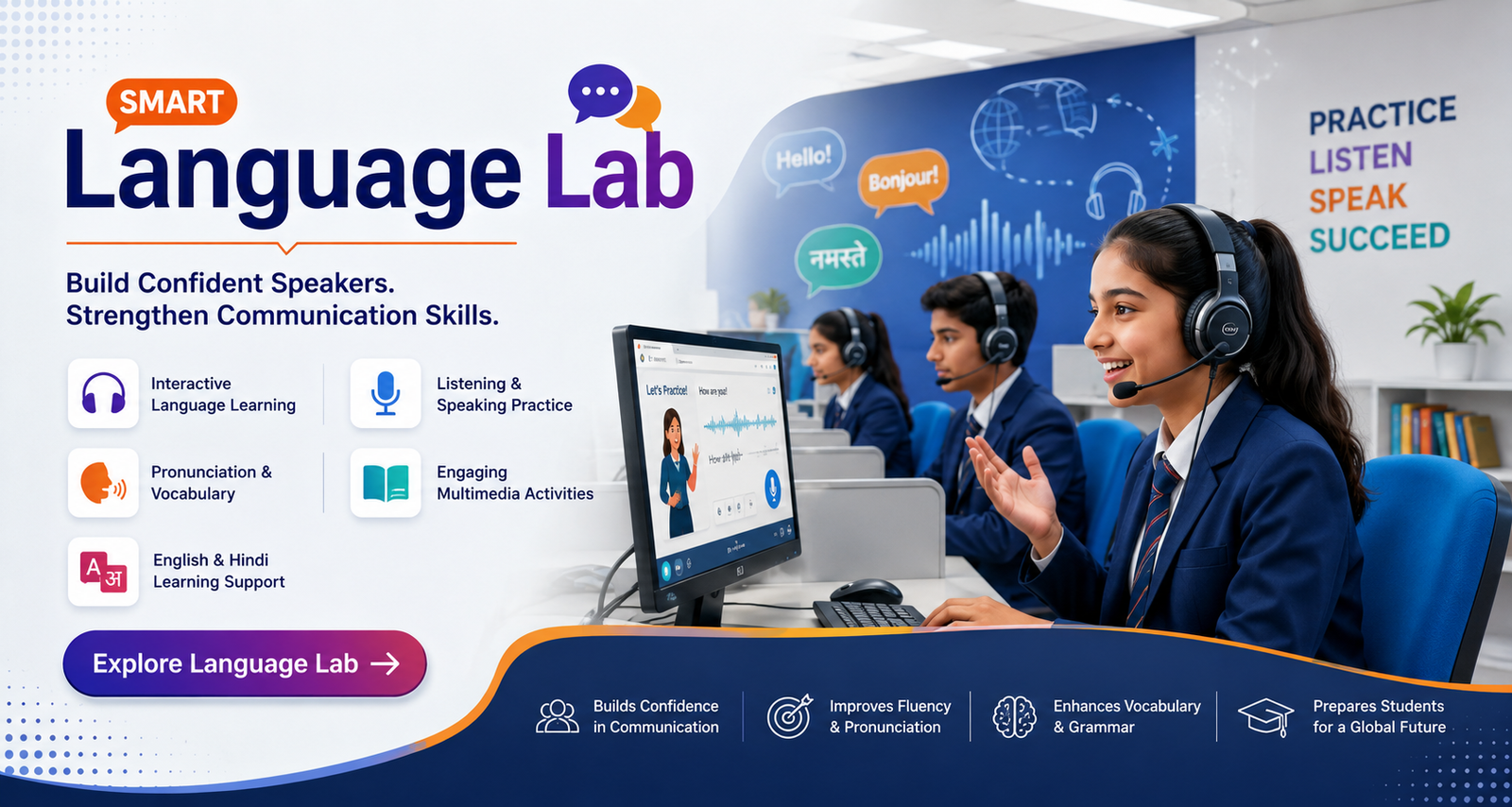 Language Lab - Interactive Language Learning
