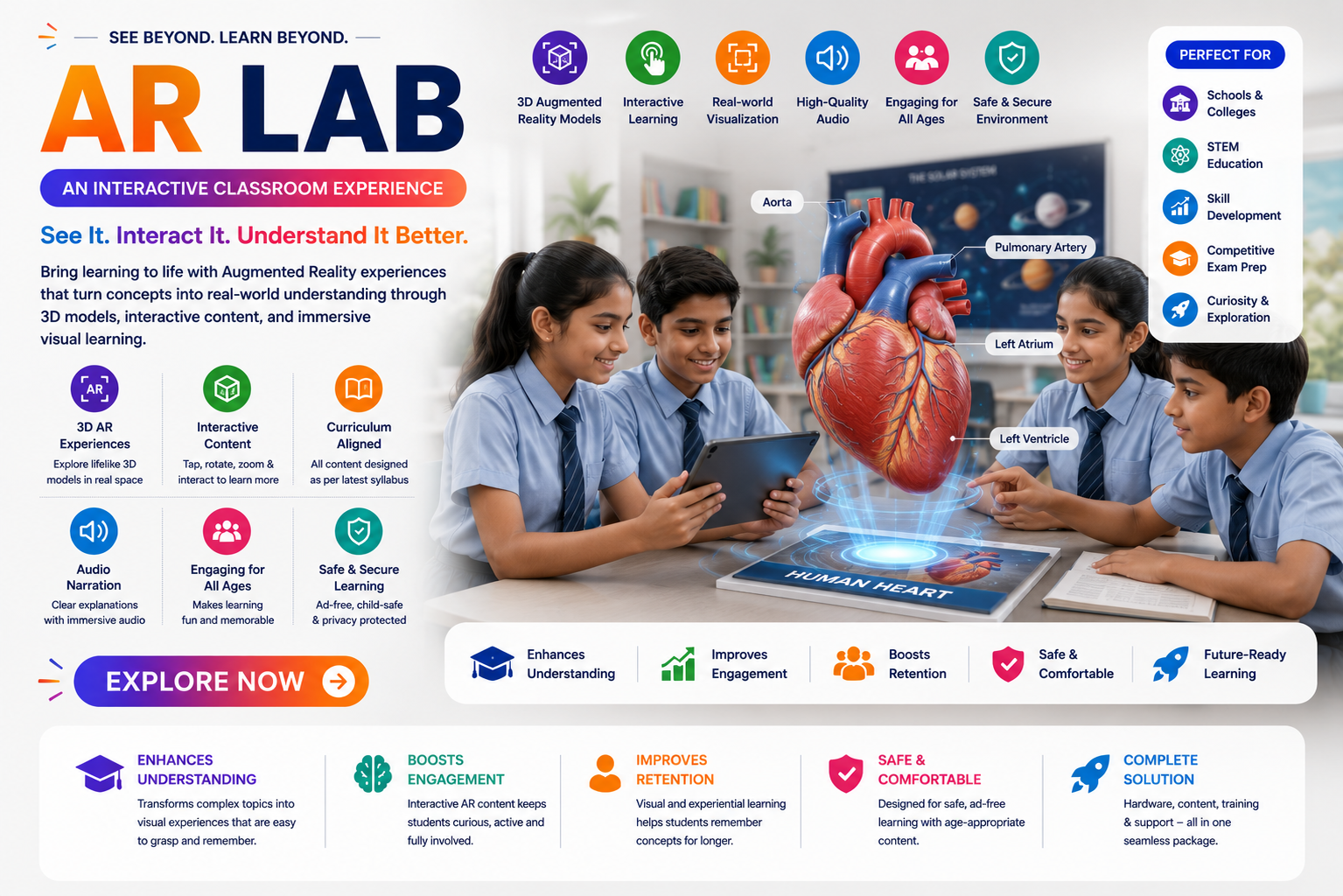 SmartBrainz AR Lab - Augmented Reality Learning