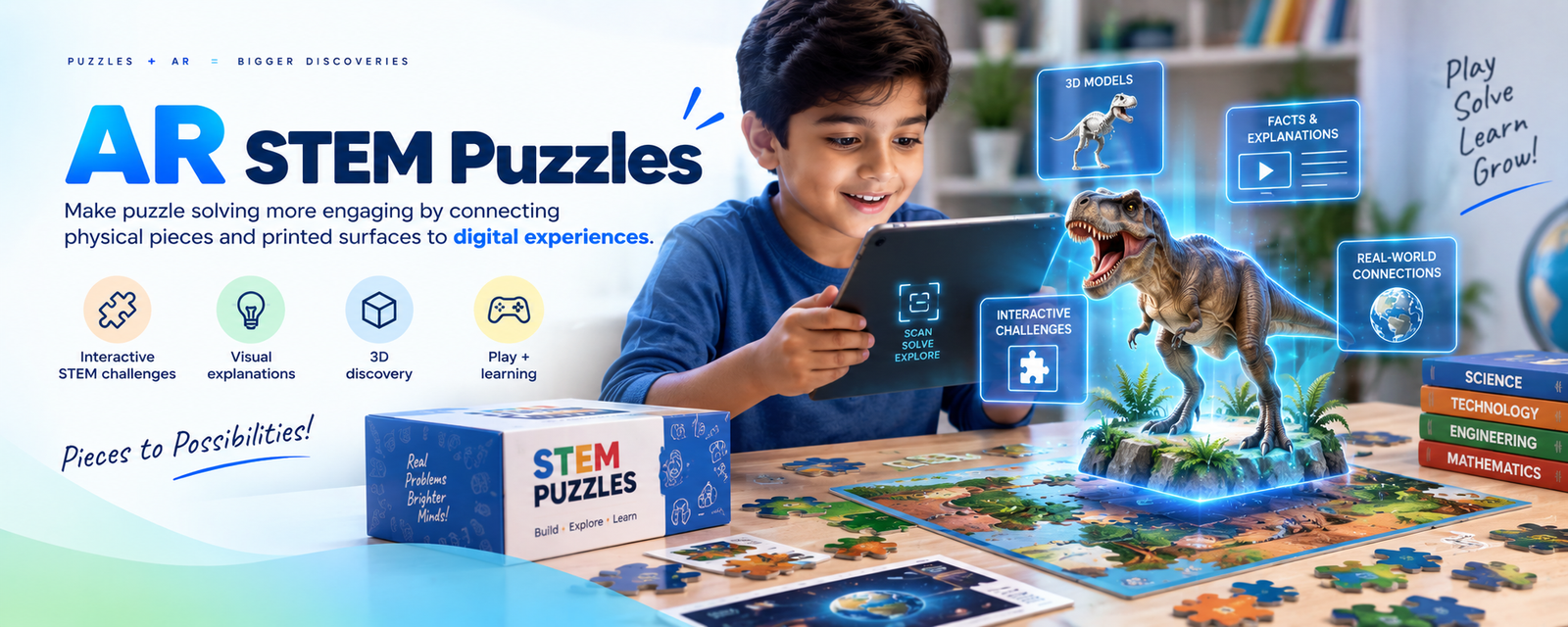 AR STEM Puzzles