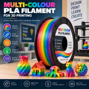 Multi-Colour PLA Filament – 1 kg