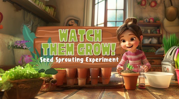 Watch Them Grow! – Seed Sprouting Experiment | AR Jigsaw Puzzle