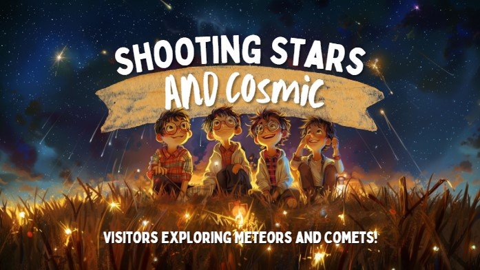 Shooting Stars and Cosmic Visitors – Meteors and Comets! | AR Jigsaw Puzzle