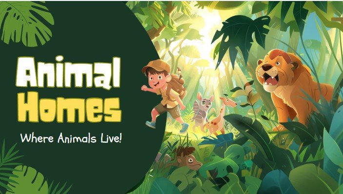 Animal Homes – Exploring Where Animals Live! | AR Jigsaw Puzzle