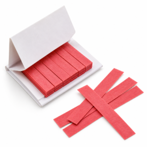 Red Litmus Indicator Paper For Testing Acid And Base Solution
