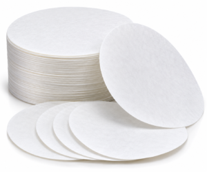 Filter Paper 110mm Diameter, White Colour for School