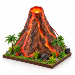 3D Volcano Model – DIY STEM Science Project