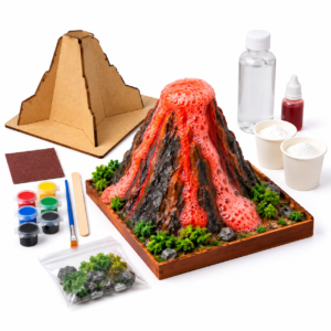 Chemical Reaction Volcano – DIY Chemistry Science Project