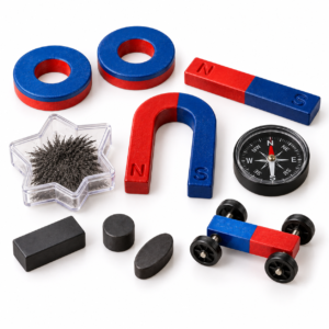 Exploring Magnets – Magnetism and Compass STEM Science Kit
