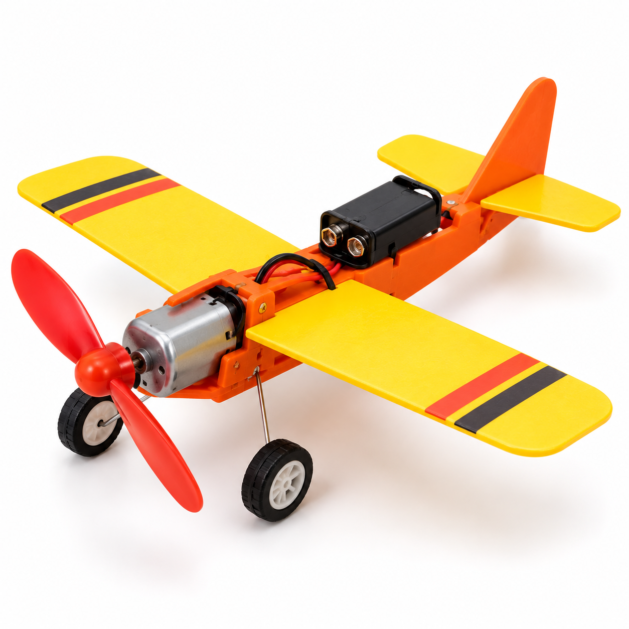 DIY Motorized Toy Aeroplane Kit – STEM Science Project