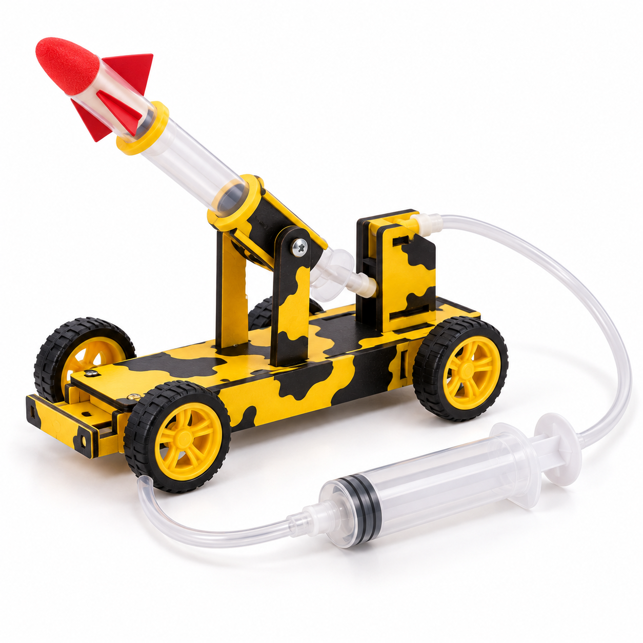 Mini Rocket Science Project – DIY Rocket Launching STEM Activity