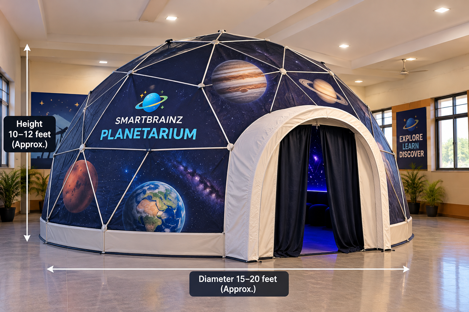 Geodesic Dome Construction Kit - PVC - Image 3
